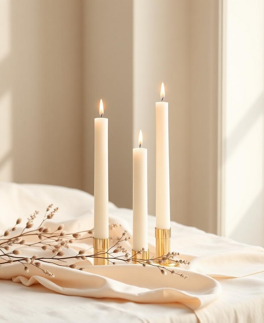 Non-Scented Candles